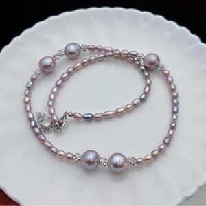 26X24 Handmade Freshwater Baroque Pearl Necklace